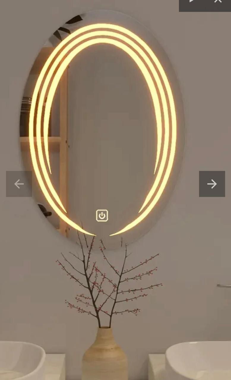 LED OVAL MIRROR